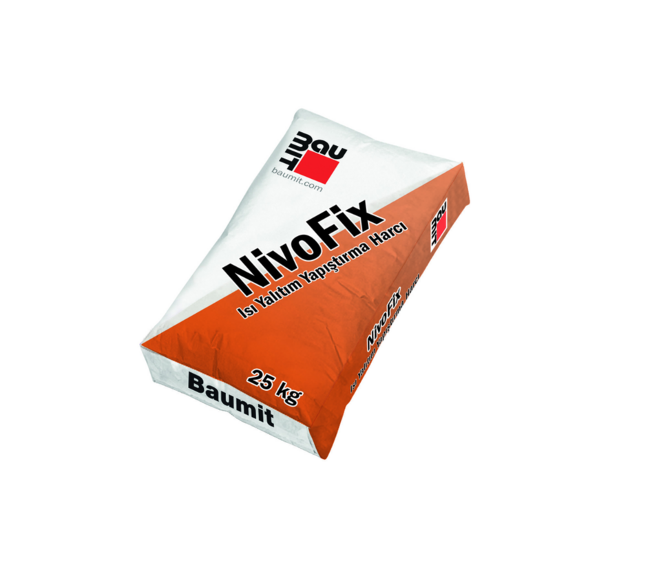 NİVOFİX ISI YALITIM YAPIŞTIRMA HARCI 25KG